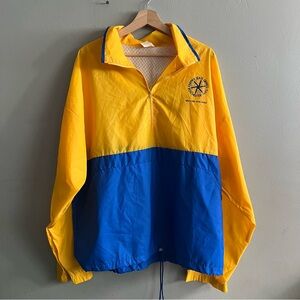 Vintage Empire State Games New York State Parks Rochester 1993 Jacket Yellow XL
